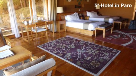 Bhutan Hotel 5 Sterne Luxus1