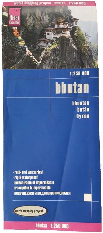 Bhutan Literatur Landkarte 150348