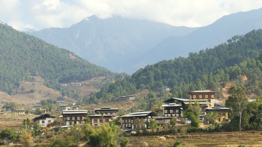 Bhutan Trekking einfach Samtengang Trek P1010687