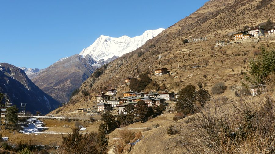 Bhutan Trekking leicht Gasa Laya Trek P1020197